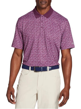 Men's Walter Hagen Polo Shirt, small Purple d11